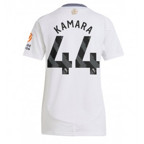 Aston Villa Boubacar Kamara #44 Replika Udebanetrøje Dame 2024-25 Kortærmet